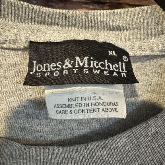 Texas Tech University T-Shirt Grey XL SS Vintage 1923 Red Raiders Apparel DS - Picture 4 of 8